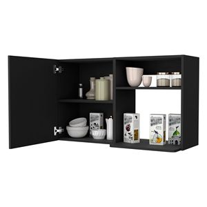 Mobile da cucina a 2 ante Carter Black - Product Image 5