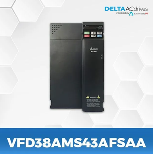 ไดรฟ์ปรับความถี่ Delta MS300 VFD45AMS43AFSAA สามเฟส 380~480V 22KW - Product Image 1