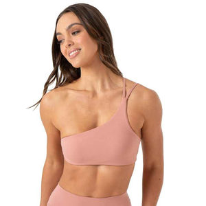 Sujetador Deportivo Moderno de un Solo Hombro, Cómodo y Ligero para Uso Activo y Casual, Talla Grande, Estilo Simple, Precio Económico Personalizado - Product Image 2