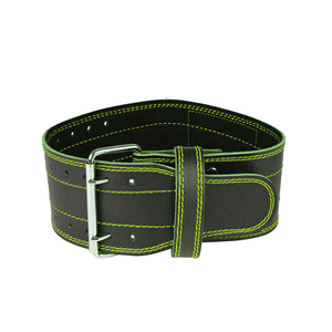 Ceintures de musculation en cuir de vachette sur mesure, avec logo personnalisé, pour un soutien maximal, idéales pour le fitness et la force athlétique. - Product Image 4