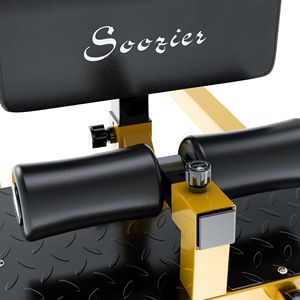 Máquina Multifuncional 3 en 1 Amarilla Acolchada para Sentadillas Profundas, Abdominales y Flexiones - Product Image 6