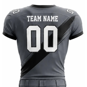 High Quality Custom Printed Short Sleeve American <b>Football</b> Uniform OEM Service Training Wear American <b>Football</b> Uniform - Product Image 5