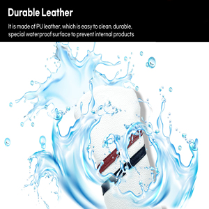 Housse de protection pour tête de club de golf, design moderne, haute performance, légère, résistante aux chocs, en cuir véritable, facile à transporter - Product Image 5