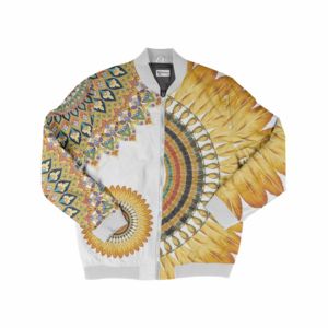 Custom Made Sublimation Lightweight <b>Zip</b>-<b>Up</b> Varsity Bomber <b>Jacket</b> with Customizable Design Unisex Winter Polyester/Cotton - Product Image 5