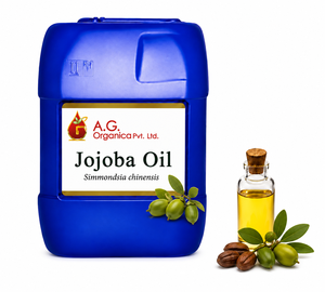 Huile de graines de jojoba en gros pour usine, raffinée pour les soins capillaires et cutanés, naturelle, pressée à froid, Simmondsia Chinensis, marque privée - Product Image 1