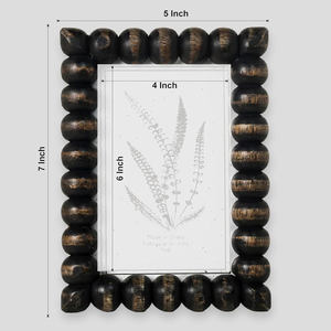 Marco de Fotos Rústico Vintage Hecho a Mano de Madera de Mango Sólida de Diseño Artesanal de Brownwood, Exhibición de Mesa de Primera Calidad - Product Image 3