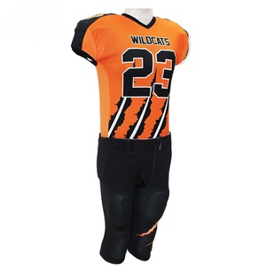 Conjunto de Uniforme de Fútbol Americano de los Panthers, Camiseta sin Mangas con Cuello en V, Malla Sublimada, Absorbe la Humedad, Ajustada, para Hombre Adulto - Product Image 5