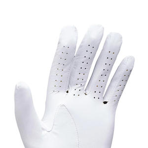 Gants de golf sur mesure pour hommes de qualité supérieure avec logo brodé et écran tactile en cuir véritable compatible avec le fabricant OEM - Product Image 4