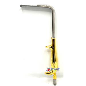 Retractor de Seno Eléctrico con Fibra Óptica SIMAECO Tebbetts, 25 mm x 12 cm, Extremo Liso, Certificado CE ISO, Instrumentos para Mamoplastia 1 - Product Image 1