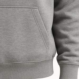 เสื้อฮู้ดดี้ผู้ชายไซส์ใหญ่ ผ้าโพลีเอสเตอร์คอตตอน 100% แบบใหม่  ย้อมสีพื้น รับผลิตแบบ OEM ODM  รับทำโลโก้ตามสั่ง - Product Image 5