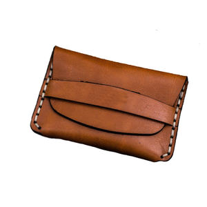 Tarjetero de crédito RFID genuino al por mayor de fábrica con cremallera, billeteras minimalistas delgadas, tarjetero de negocios personalizado y delgado - Product Image 1