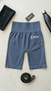 กางเกงขาสั้นออกกำลังกายสำหรับผู้หญิง ยกกระชับสะโพก ผ้าเนื้อนุ่ม ระบายอากาศได้ดี เอวยางยืด ผลิตจากไนลอน/คอตตอน เหมาะสำหรับโยคะ ฟิตเนส และออกกำลังกาย - Product Image 6