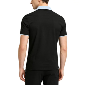 Camiseta de Verano para Hombre, Talla Grande, Transpirable, Personalizada, de Alta Calidad, con Bolsillo, Informal, de Manga Corta, 100% Algodón, Color Sólido - Product Image 4