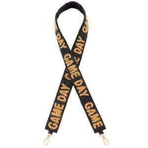 Sangle de sac sport perlée artisanale Shiraleah, argentée, personnalisable, élégante, de haute qualité, en coton de forme carrée pour usage quotidien et jeux - Product Image 5