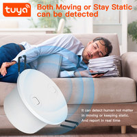 Détecteur de chute intelligent Tuya WiFi 60G à radar à ondes millimétriques, capteur de présence humaine à montage au plafond, alarme pour les soins aux personnes âgées et les maisons de retraite