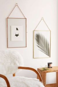 Home Decor Glass & Metal Hanging Photo <b>Frame</b> for Wall Decoration, with 2 Sides Glass Customized Decorative <b>Frames</b> - Product Image 3