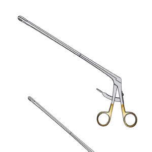 Juego de Instrumentos Quirúrgicos Spencer-Robarts de Acero Inoxidable con Abrazadera de 50 mm de Apertura, Eje Pedunculado Endometrial de 235 mm y Trinquete - Product Image 1