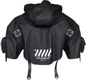 Sudadera con Capucha Corta para Hombre, Estilo Techwear, Streetwear, Táctica, Cyberpunk, con Múltiples Bolsillos, Ropa Personalizada al por Mayor - Product Image 2