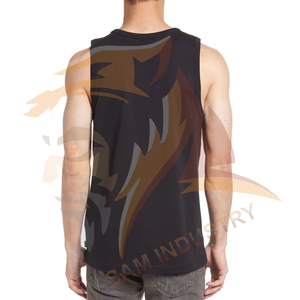 เสื้อกล้ามสไตล์ลำลองแบบใหม่ ถักทอระบายอากาศ แห้งเร็ว ราคาประหยัด คุณภาพสูง ไซส์ใหญ่ เสื้อผ้าออกกำลังกายสำหรับผู้ชาย - Product Image 2