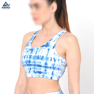 Sujetador Deportivo de Compresión para Mujer, Estilo Rayas Negras, de Alta Calidad, con Logotipo Personalizado, Cómodo, a Precio Razonable - Product Image 4