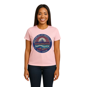 Camiseta Rosa Brillante para Mujer, Ropa Casual para el Día a Día, Estilo Urbano, Cómoda, Prenda de Moda para Uso Diario - Product Image 1