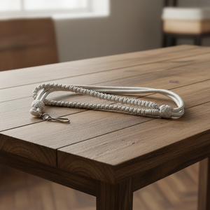 Cordones Personalizados Blancos con Silbato, Cordones Promocionales de Poliéster y Nailon para Uso Ceremonial - Product Image 4