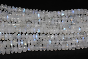 ลูกปัดพลอยธรรมชาติสีรุ้งทรงกลมเรียบ - Product Image 5