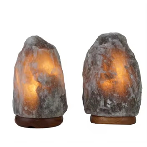 Lampes en sel de l'Himalaya gris en gros, marque privée, collection d'éclairage en cristal sélectionné à la main de qualité supérieure avec service OEM, taille OEM - Product Image 2