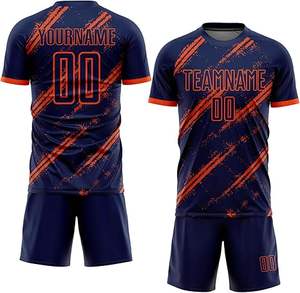 Dernier design, uniforme de football sans manches 100% polyester, logo personnalisé professionnel pour adultes, qualité supérieure, couleur personnalisée, séchage rapide - Product Image 1