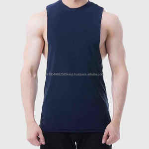 Débardeur personnalisé surdimensionné 100% coton décontracté Impression numérique graphique Débardeur sans manches pour hommes - Product Image 1