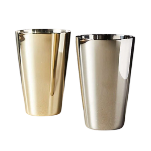 Vaso Térmico de Acero Inoxidable Ecológico de Doble Pared con Acabado Espejo Premium, Taza de Café Aislada, Vaso para Cerveza, Tamaño Personalizado para Oficina - Product Image 1