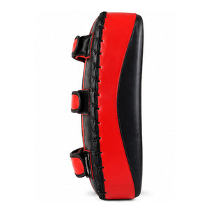 Muay Thai Training Pads Leather Durable Outer Cover Thick <b>Foam</b> <b>Padding</b> Breathable Comfortable Hand Straps Curved Shape Strong - Product Image 6