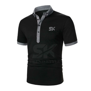 เสื้อโปโลผู้ชายใส่สบาย แห้งเร็ว ผ้าฝ้ายผสมโพลีเอสเตอร์ - Product Image 2