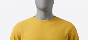 เสื้อสเวตเชิ้ตคอกลมสีเทอร์ควอยซ์สำหรับผู้ชาย ทรงปกติ ผ้าถัก 100% คอตตอน สวมใส่สบาย สีพื้น แขนยาว สำหรับฤดูใบไม้ร่วง - Product Image 4