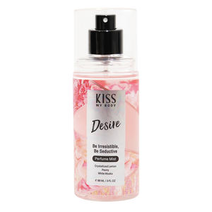 Brume parfumée Kiss My Body Desire 88ml, spray longue durée avec senteur florale et citron cristallisé - Product Image 1