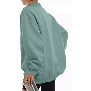 Sudadera de Mujer de Buena Calidad, Diseñada para Actividades al Aire Libre y Uso Diario, Sudadera con Cuello Alto para Mujer - Product Image 3