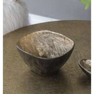 Bol de service alimentaire pour restaurant, style contemporain, pour soupes et pâtes, finition miroir, grande taille, argenté, de haute qualité, pour table. - Product Image 5