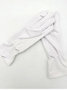 Guantes Blancos de Algodón para Hombre, Guantes Formales para Esmoquin, Uniforme, Desfile, Guardia de Honor - Product Image 4