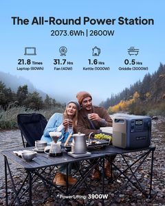 Paquete de Baterías BLUETTI Elite 200 V2 Auténtico (Nuevo 2025) con Panel Solar de 200W, Portátil, de Plástico - Product Image 1