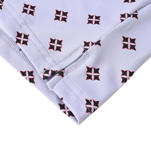 Polo de Manga Corta para Hombre, Color Azul Claro, Estampado, Transpirable, Estilo Casual, Tejido de Poliéster, MOQ Bajo - Product Image 6