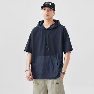 Sudadera con Capucha Extra Grande de Felpa Francesa de 200 Gsm, Lavado Vintage, Corte Regular, 100% Algodón, Sudadera de Invierno para Hombre con Bolsillo - Product Image 3