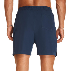 Adjustable Waistband Slim Fit Swim <b>Trunk</b> Short For <b>Men's</b> Lightweight Stretch Fabric Breathable Swim <b>Trunk</b> Short For <b>Men's</b> - Product Image 2