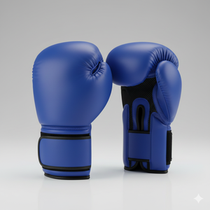 ถุงมือชกมวยหนังแท้แบบสั่งทำพิเศษ OEM ขนาด 14 ออนซ์ 16 ออนซ์ พร้อมแถบเวลโคร สำหรับกีฬาคิกบ็อกซิ่ง - Product Image 1