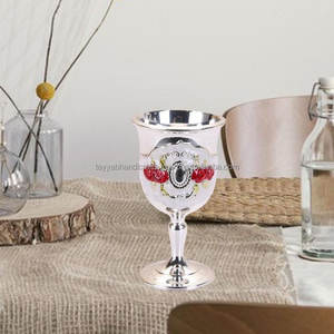 แก้วใส่เหล้าวิสกี้ใส่เอสเปรสโซแก้วโลหะทรงกระสุนขนาดเล็กทำจากทองแดง - Product Image 4