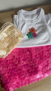 Trendy Handcrafted Seed Beads Embroidered Women Summer Fashion Blouse Heavy Beaded Embroidery Baptism <b>Festive</b> Wear Stylish <b>Top</b> - Product Image 2