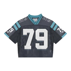 Vintage American Football Jersey 88 <b>Mesh</b> Breathable Short Sleeve Plus Size Polyester - Product Image 1