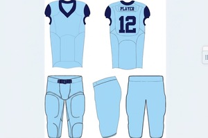 Men's American Football Jersey 13 Number White <b>Red</b> Sublimated <b>Mesh</b> Short Sleeve Breathable Custom Team Name Adults Plus Size - Product Image 3