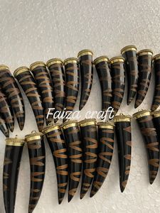 Proveedor Mayorista Líder en Ventas, Vende Colgantes de Joyería con Diseño Elegante en Forma de Cuerno, Hechos a Mano con Temática Animal, de la Más Alta Calidad - Product Image 6