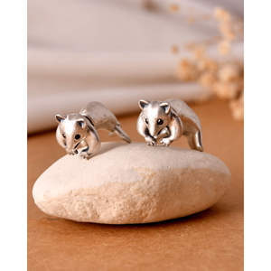 Pendientes de Plata Meera Jaipur India Modelo MTER550 - Product Image 3