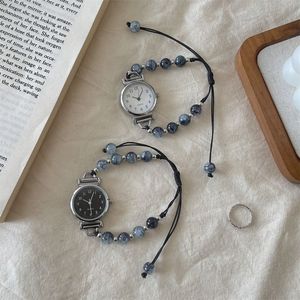 2026 New Factory Wholesale Nurse Student Quartz Watch <b>beaded</b> <b>bracelet</b> Gift wristwatch Rubber Women <b>Men</b> couple quartz watch - Product Image 4